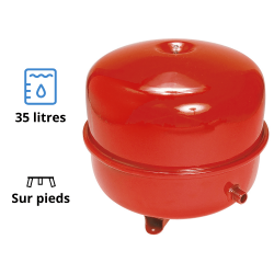 Vase d'expansion chauffage 35 L Thermador