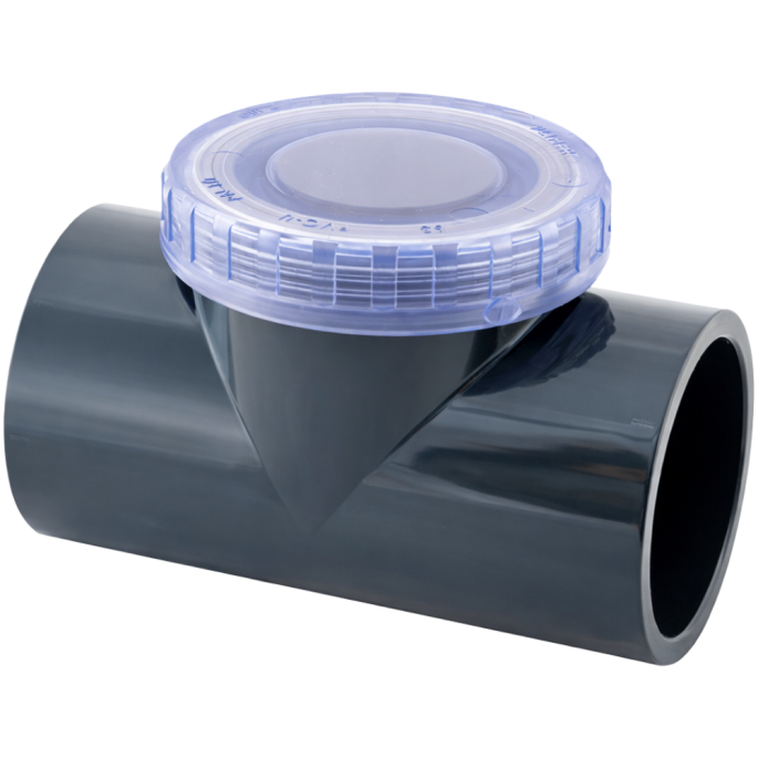 Clapet à battant PVC pression Ø50