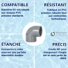 Coude 90° 63mm à coller PVC C/60