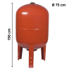 Vase d'expansion chauffage 10 bars à vessie Butyle 500 L Thermador