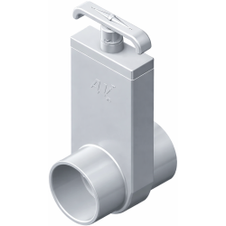 Vanne d'arrêt guillotine 1.5" MF PASSION SPA