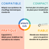Vase d'expansion plat circulaire 6 L SERIE 541