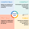 Vase d'expansion plat circulaire 6 L SERIE 541