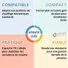 Vase d'expansion plat circulaire 6 L SERIE 541