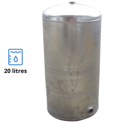 Vase d'expansion chauffage 20 L Galvanisé