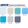 Anti-dérapant à rendu pyramidal assorti pour membrane armée Proflex Haogenplast gamme Unis classiques