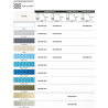 Anti-dérapant à rendu pyramidal assorti pour membrane armée Proflex Haogenplast gamme Unis classiques