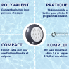 Projecteur Weltico design couleur LED pour piscine Béton, Panneau, Liner,Coque