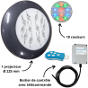 Projecteur Weltico design couleur LED pour piscine Béton, Panneau, Liner,Coque