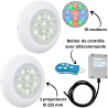 Projecteur Weltico design couleur LED pour piscine Béton, Panneau, Liner,Coque