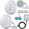 Projecteur Weltico design couleur LED pour piscine Béton, Panneau, Liner,Coque
