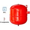 Vase d'expansion chauffage 35 L Fluidheat