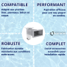 Skimmer A 800 Weltico Liner pour piscine panneaux