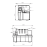 Pompe de relevage Sanicondens Pro V02 SFA