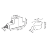 Pompe de relevage SFA Sanicondens Clim Mini pour climatiseurs 