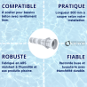 Traversée de paroi 300 mm Liner Weltico