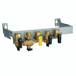 Barrette de robinetterie + jeu de douilles Ariston