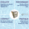 Mur filtrant pour piscine en kit