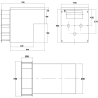 Mur filtrant pour piscine en kit
