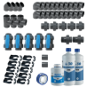 Kit de plomberie diamètre 50 mm pour construction de piscine