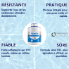 Colle BLUETITE sans THF 250 ml spécial PVC souple
