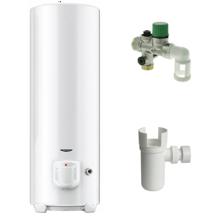 Chauffe-eau électrique Ariston Initio à résistance blindée vertical mural 200 L