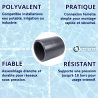 Manchon PVC Pression Femelle Diamètre 50 mm 16 bars