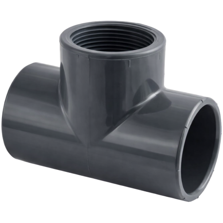 Té Mixte 90° PVC PRESSION Ø 50 x 3/4"