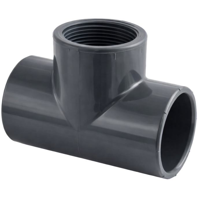 Té Mixte 90° PVC PRESSION Ø 50 x 3/4"