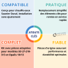 Kit de remplacement d'un chauffe-eau Saunier Duval SD 27, 2.10, 3.13 et Opalis 10/13