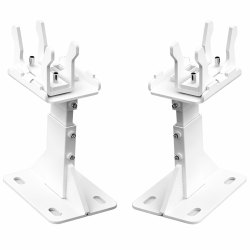 Pieds réglables blanc type 20-21 pour montage au sol 2 pièces Stelrad Pieds réglables blanc type 20-21 pour montage au sol 2 pièces Stelrad