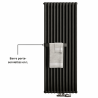 Barre porte-serviettes en L pour radiateur vertical aluminium Anteprima Global Radiatori