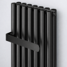 Barre porte-serviettes en L pour radiateur vertical aluminium Anteprima Global Radiatori