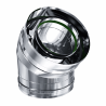 Coude 45° Fioul ou gaz 80/125 Poujoulat
