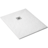 Receveur de douche blanc 120x80 cm Sanindusa