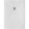Receveur de douche blanc 120x80 cm Sanindusa
