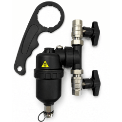 Filtre séparateur boue et magnétique avec vanne Fluidheat 3/4"