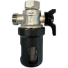 Mini filtre séparateur boue et magnétique avec écrou libre Fluidheat 3/4"