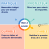 Réducteur de pression à cartouche démontable avec manomètre et Filtre Thermador