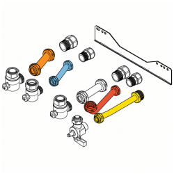 Kit de remplacement hydraulique Saunier Duval Isofast 97
