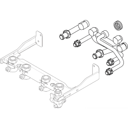 Kit de remplacement hydraulique Saunier Duval pour Chaffoteaux Celtic