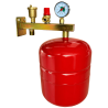 Pack potence équipée + vase d'expansion chauffage 18 litres Fluidheat