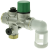 Pack groupe de sécurité 3/4" + siphon + réducteur de pression + flexible d'évacuation