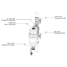 Pack support potence équipée + vase d'expansion chauffage 18 litres Fluidheat + Filtre magnétique Fluidheat