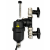 Pack support potence équipée + vase d'expansion chauffage 18 litres Fluidheat + Filtre magnétique Fluidheat