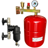 Pack support potence équipée + vase d'expansion chauffage 18 litres Fluidheat + Filtre magnétique Fluidheat
