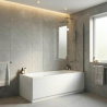 Colonne bain / douche thermostatique avec bec baignoire - Chromé