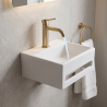 Mitigeur pour lave-mains Or brossé Fluidheat
