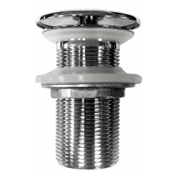 Bonde à écoulement libre chromé Fluidheat