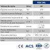 Adoucisseur d'eau monobloc semi-industriel NSC34L NORTH STAR
